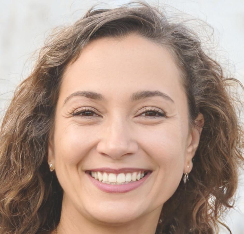 Retrato profesional de instructora especializada en expresión corporal